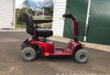 Airbagged Mobility Scooter